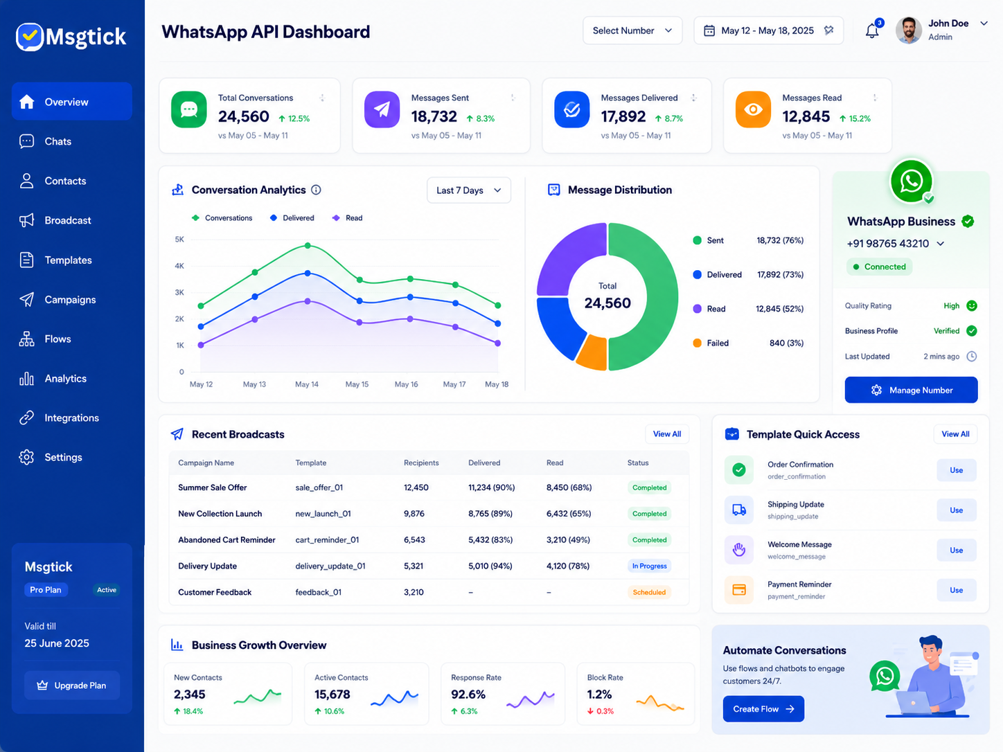 WhatsApp Automation Platform