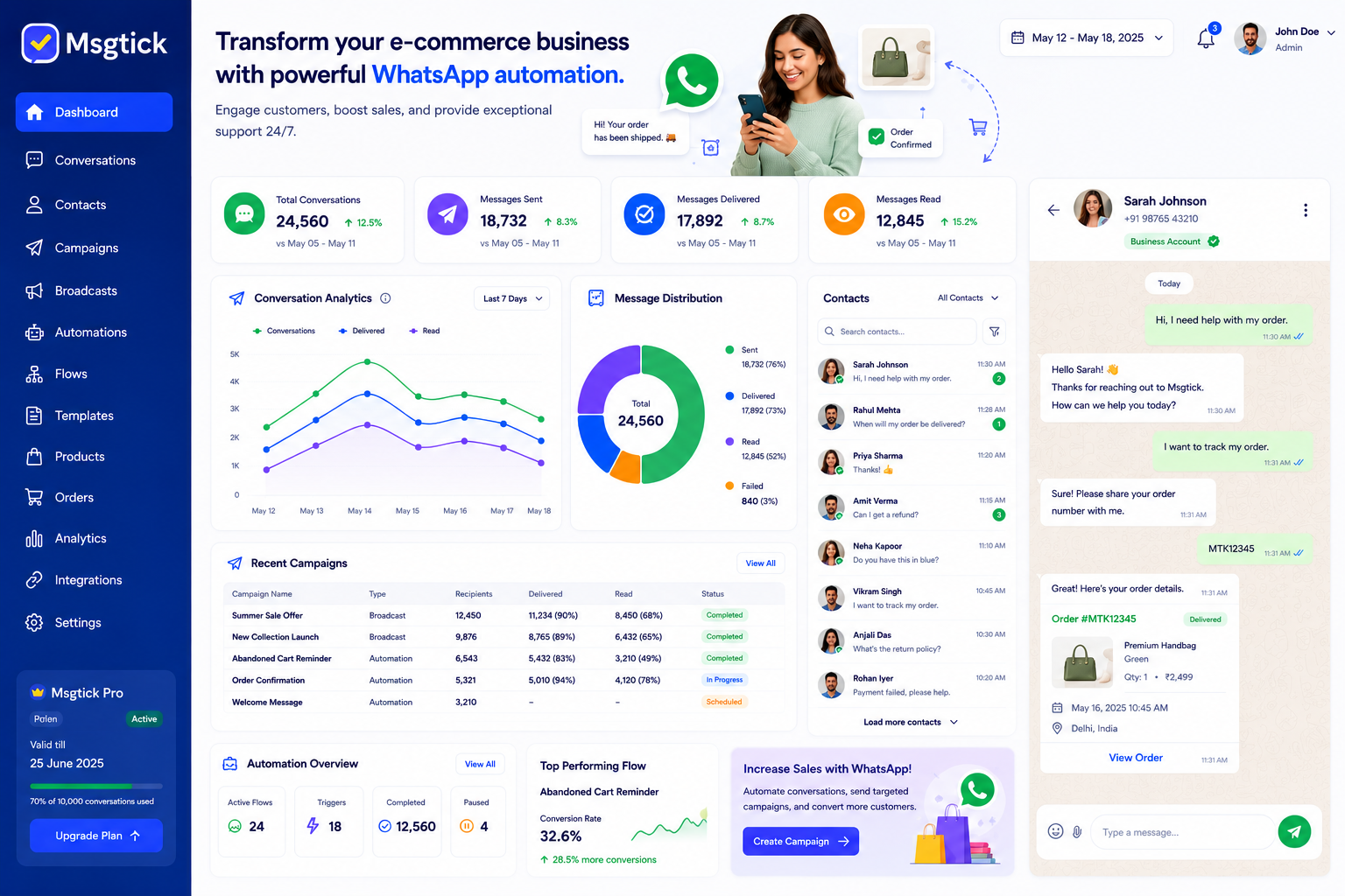 WhatsApp Automation Platform